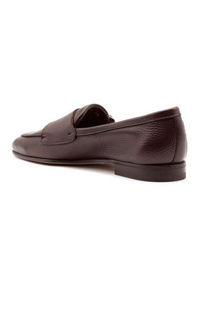Brown leather double-buckle loafer BERWICK 1707 | 5698TESTA